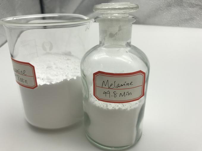 고압 순수 멜라민은 99.8% 민을 가루로 만듭니다. CAS 108-78-1 2