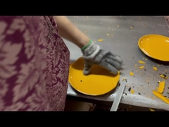 노란색 유리 가루