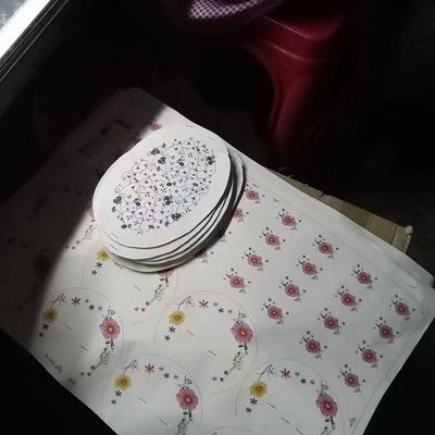 좋은 가격 멜라민 식기류를 위한 아름다운 색상 멜라민 문양 붙임 원 종이 온라인으로