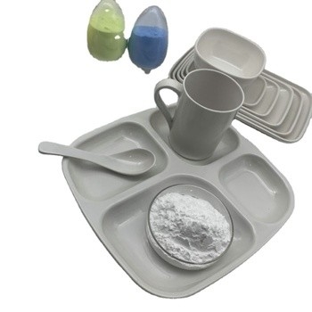 좋은 가격 Plastic Raw Material Melamine Powder For Melamine Formaldehyde Resin 온라인으로