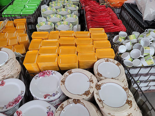 좋은 가격 MSDS 맞춘 깨지지 않는 멜라민 식기류 세트 온라인으로