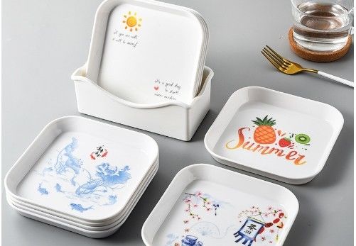 좋은 가격 다양한 용도로 사용 될 온도 내성 및 사용자 정의 할 수있는 색상 멜라민 용기 온라인으로